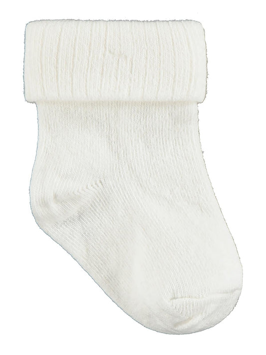 Civil Baby Basic Kıvrık 3'lü 6- Bebek Erkek Çorap Set