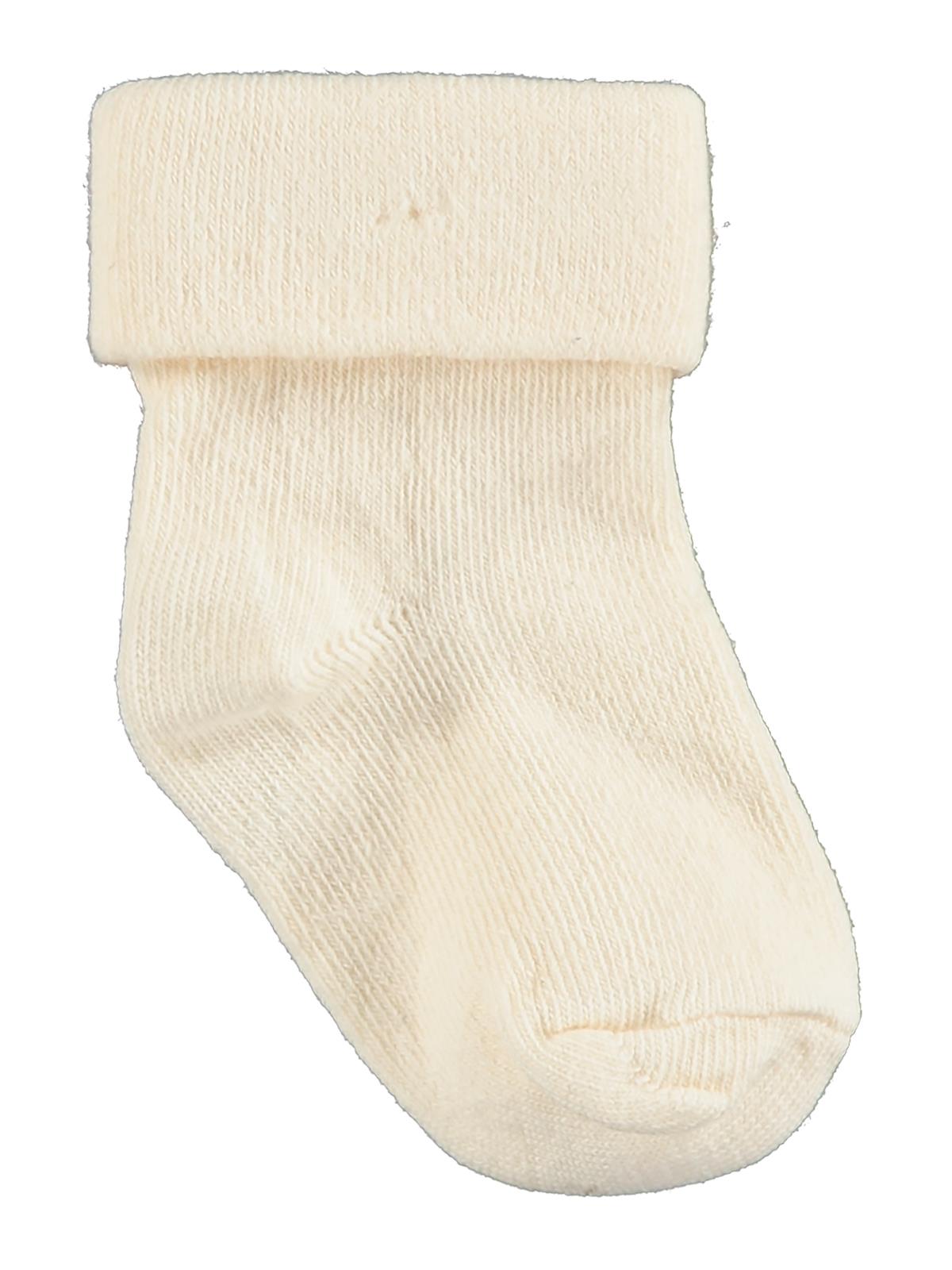 Civil Baby Basic Soft Kıvrık 3'lü 6- Bebek Erkek Çorap Set