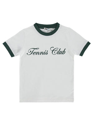 Civil Boys Tennis Club Baskılı 2-5 Yaş Tişört - Yeşil