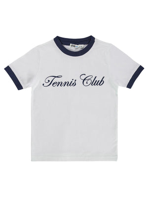 Civil Boys Tennis Club Baskılı 2-5 Yaş Tişört - Lacivert