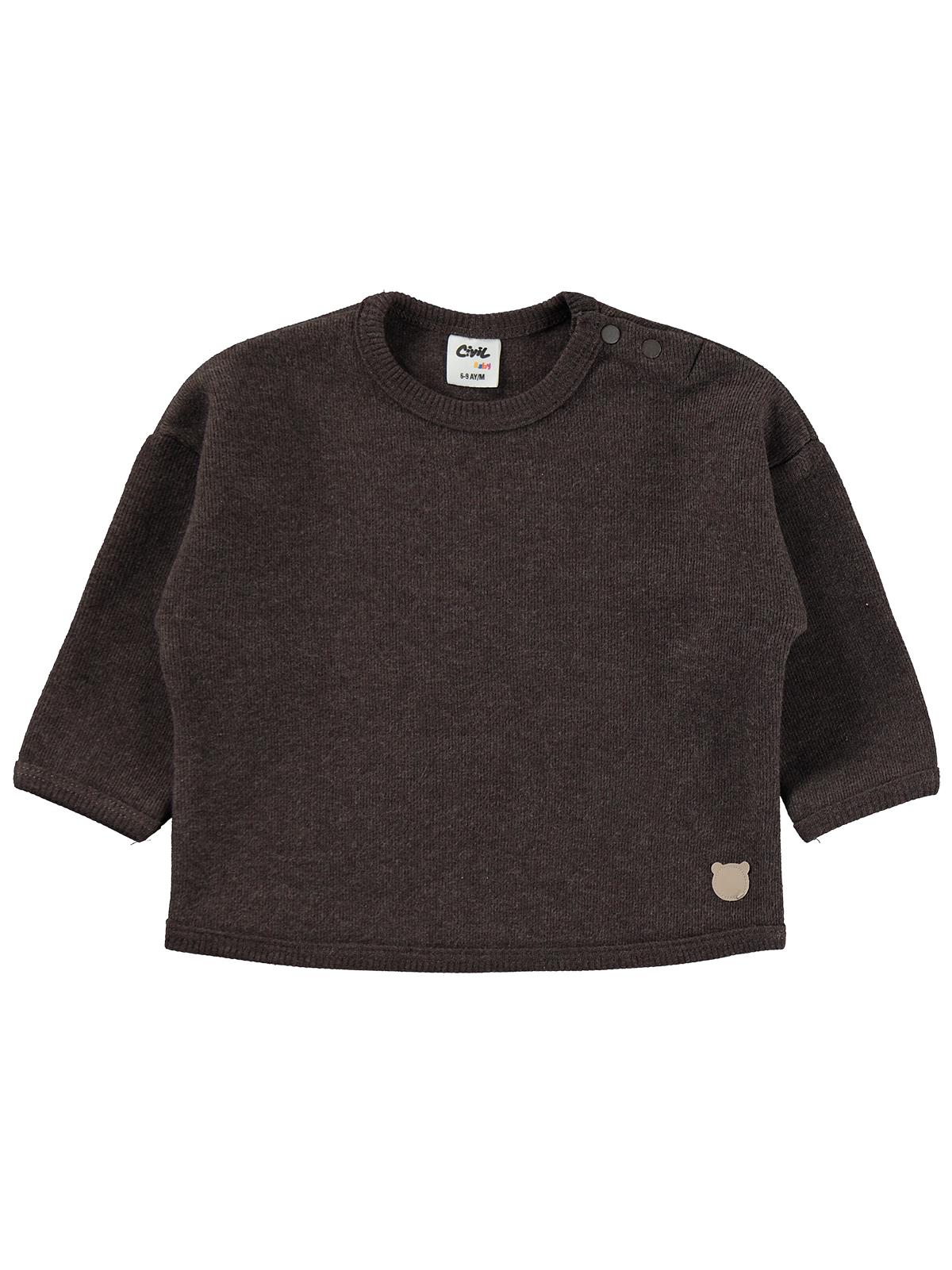 Civil Baby Basic 6-18 Ay Takım - Kahve