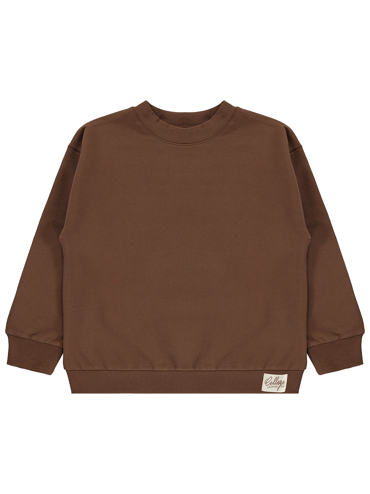 Civil Boys Basic 6-9 Yaş Sweatshirt - Kahverengi