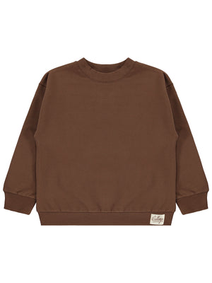 Civil Boys Basic 6-9 Yaş Sweatshirt - Kahverengi