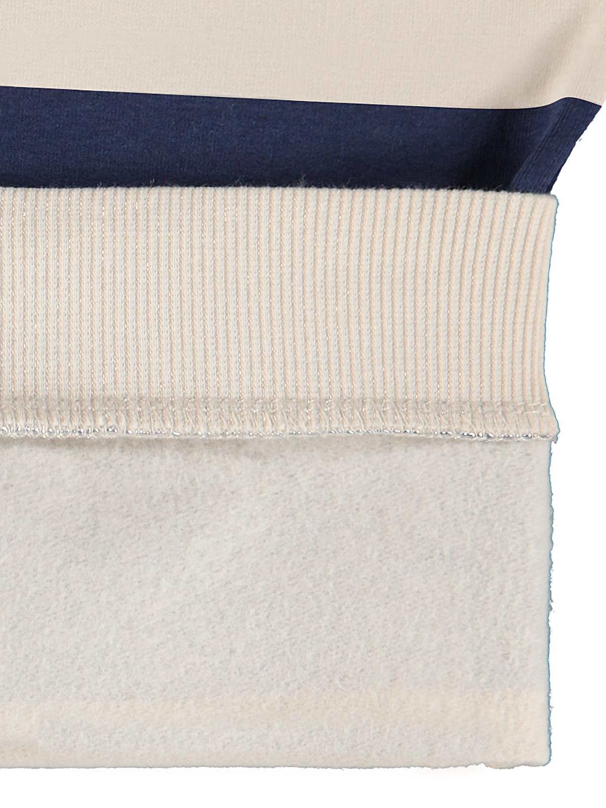 Civil Boys Kalın Çizgili Basic 2-5 Yaş Sweatshirt - Lacivert