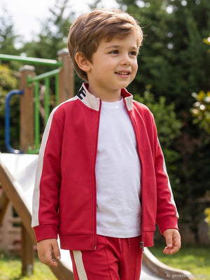 Civil Boys Pike Active 2-5 Yaş Hırka - Bordo