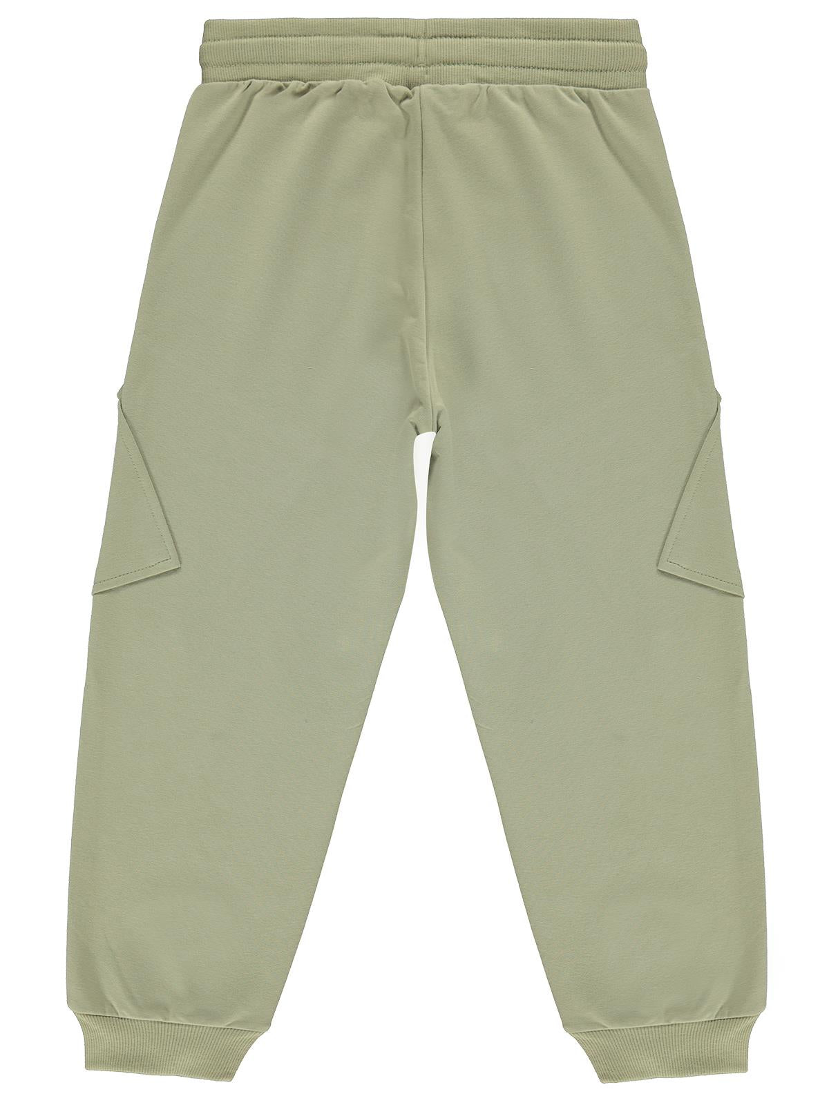 Civil Boys Basic Kargo Cepli 6-9 Yaş Eşofman Altı - Haki