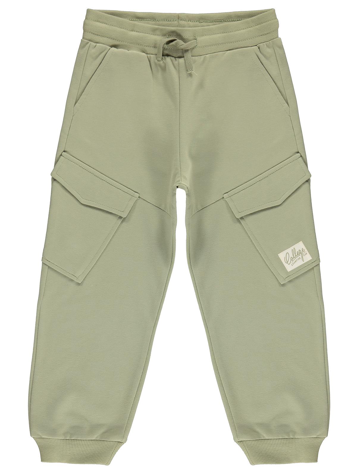 Civil Boys Basic Kargo Cepli 6-9 Yaş Eşofman Altı - Haki