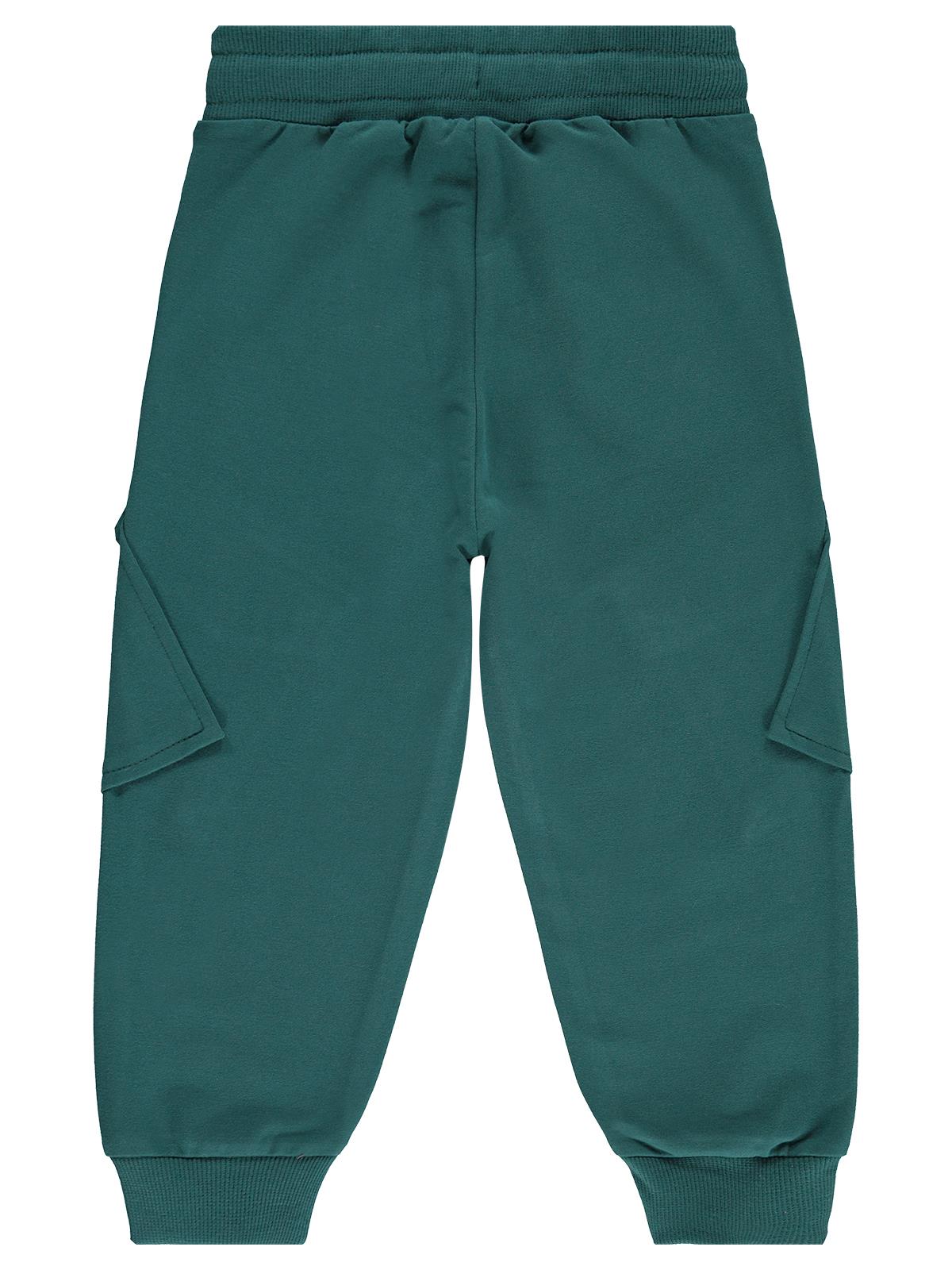 Civil Boys Basic Kargo Cepli 2-5 Yaş Eşofman Altı - Yeşil