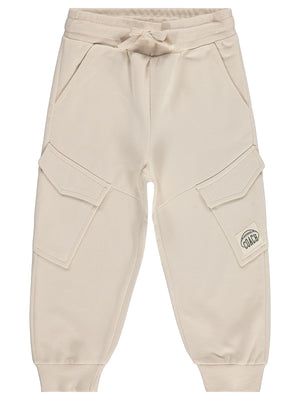 Civil Boys Basic Kargo Cepli 2-5 Yaş Eşofman Altı - Bej
