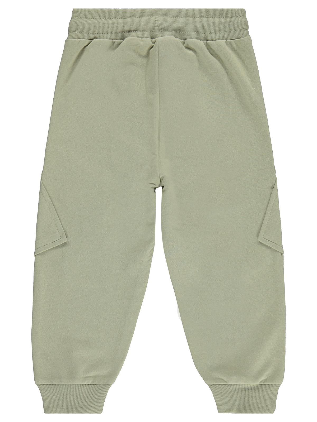Civil Boys Basic Kargo Cepli 2-5 Yaş Eşofman Altı - Haki