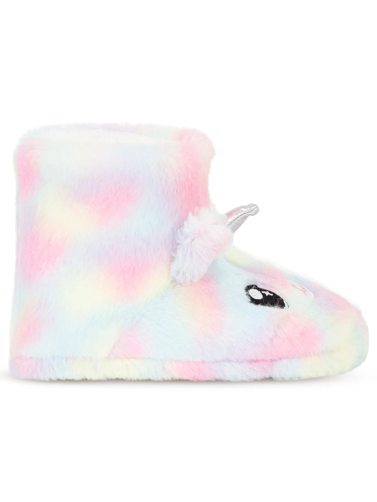 Civil Girls Unicorn figürlü Uzun 31-35 Numara Panduf - Lila