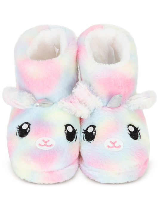 Civil Girls Unicorn figürlü Uzun 25-29 Numara Panduf - Lila