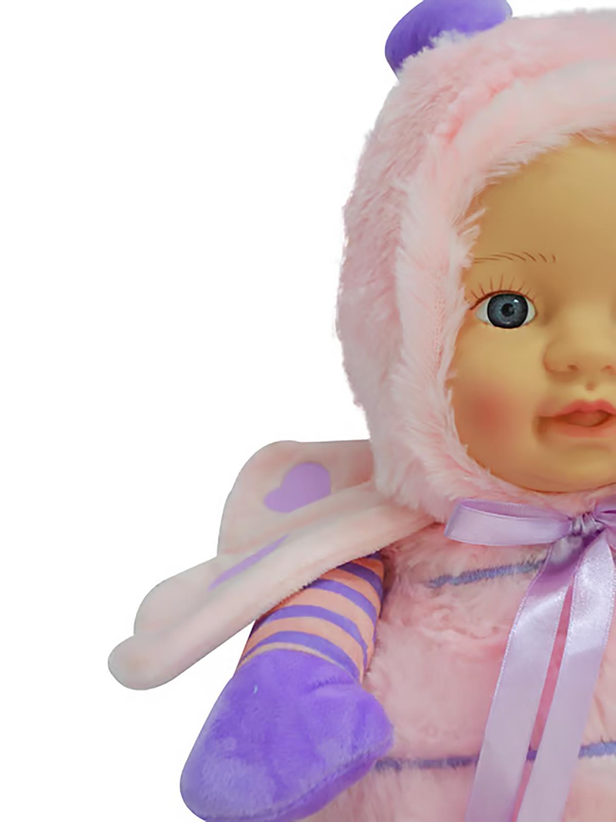 Halley Oyuncak Bebek Yüzlü Kelebek 35 Cm - Pembe