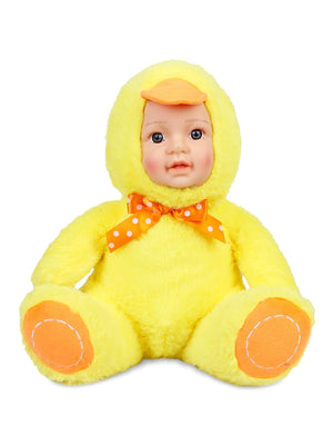 Halley Oyuncak Bebek Yüz Peluş Oyuncaklar  - Sarı