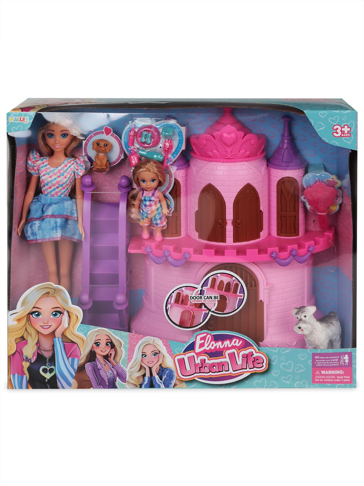 Seher Oyuncak Bebek ve Kale Seti