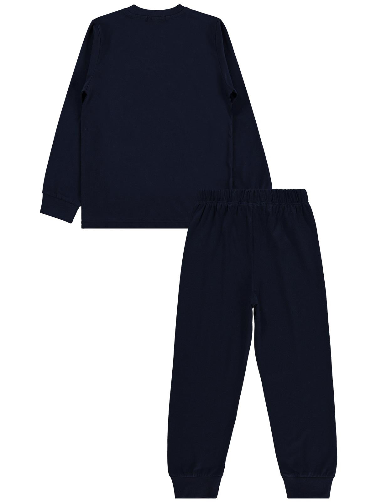 Civil Boys Create Baskılı 6-9 Yaş Pijama Takımı - Lacivert