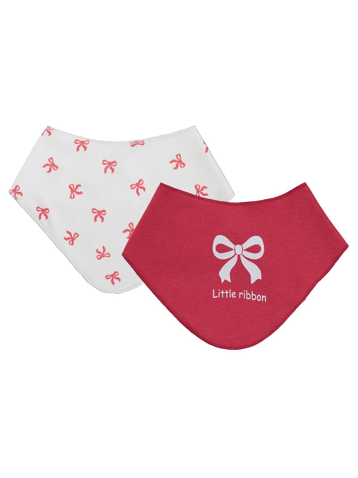 Civil Baby Fiyonk Empirme Mama Önlüğü - Kırmızı