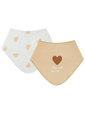Civil Baby Kalp Empirme Mama Önlüğü - Pudra