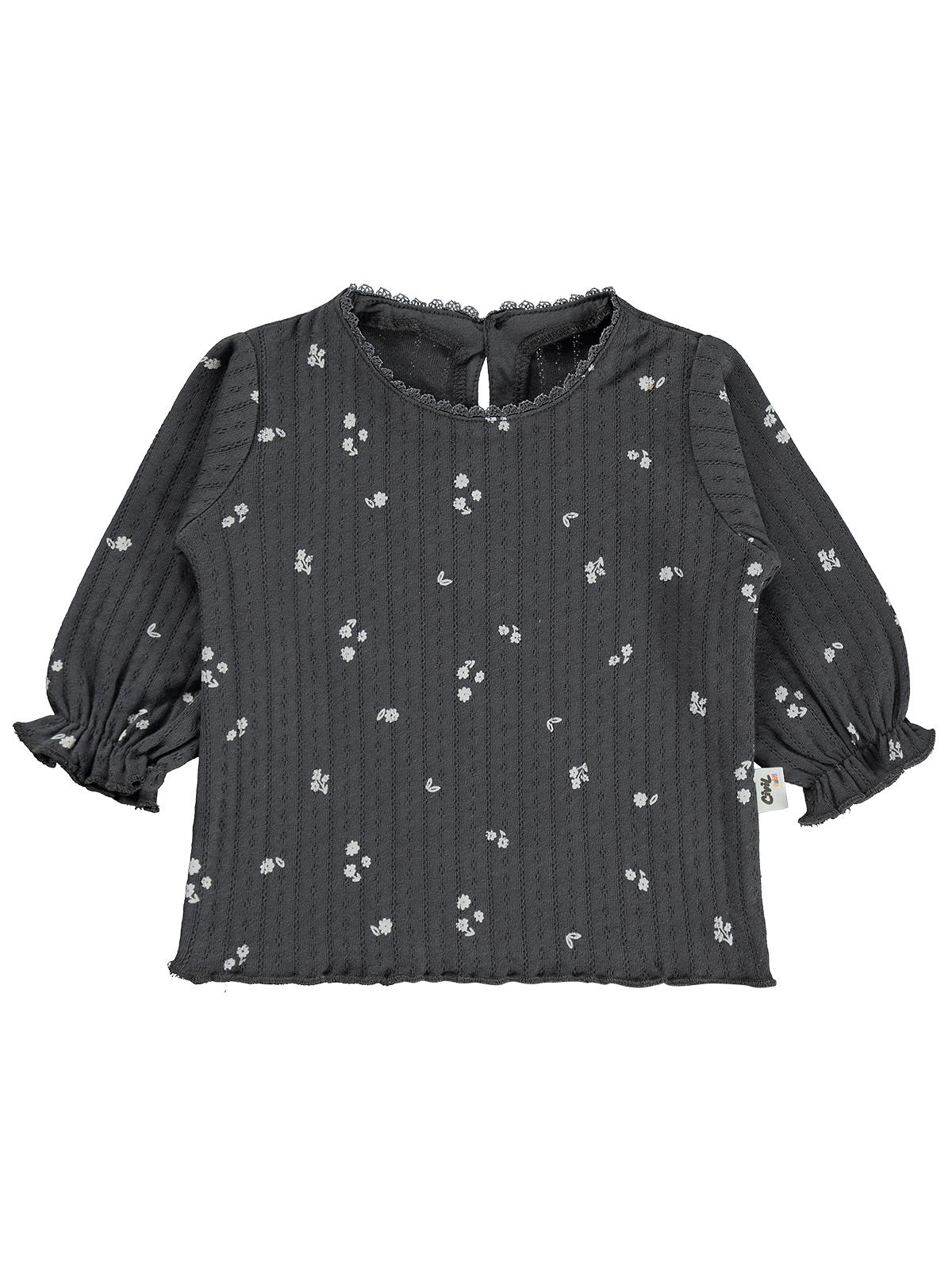Civil Baby Fisto Yakalı 6-18 Ay Sweatshirt - Gri