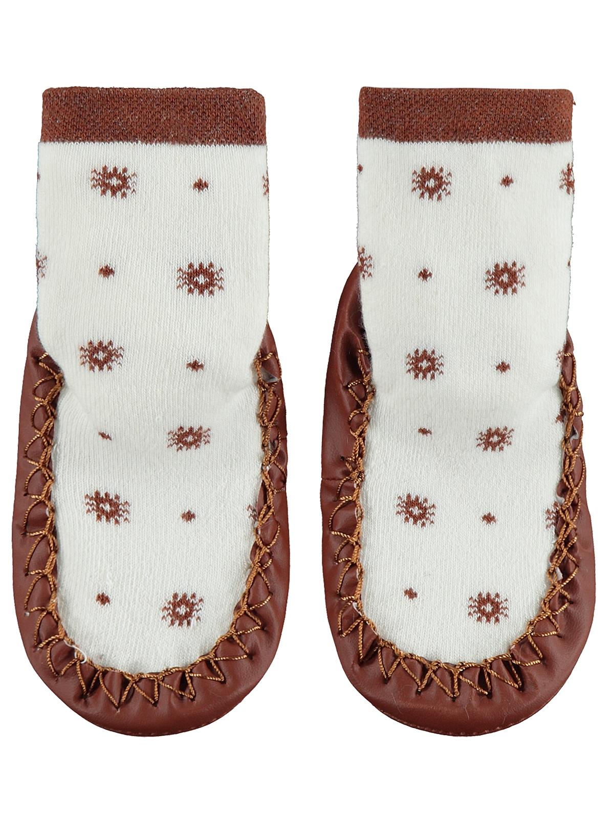 Civil Baby Flowers Bebek Kız Havlu Çarık Çorap 18-22