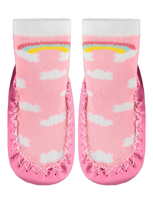 Civil Baby Cloud Bebek Kız Havlu Çarık Çorap 18-22
