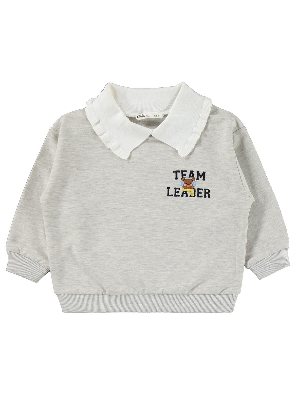 Civil Girls Team Leader 2-5 Yaş Eşofman Takımı - Ekru