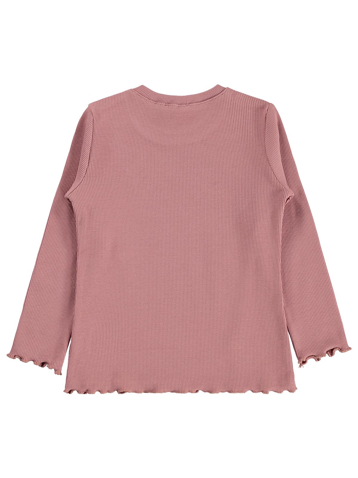 Civil Girls Çiçek Baskılı 2-5 Yaş Sweatshirt - Lila