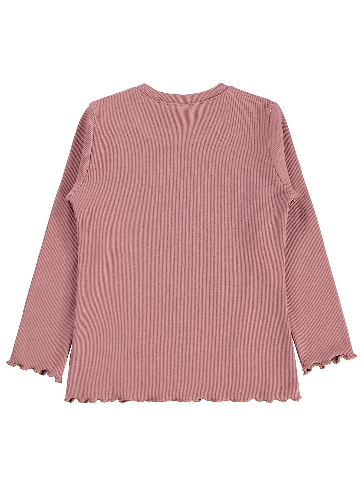 Civil Girls Çiçek Baskılı 6-9 Yaş Sweatshirt - Lila