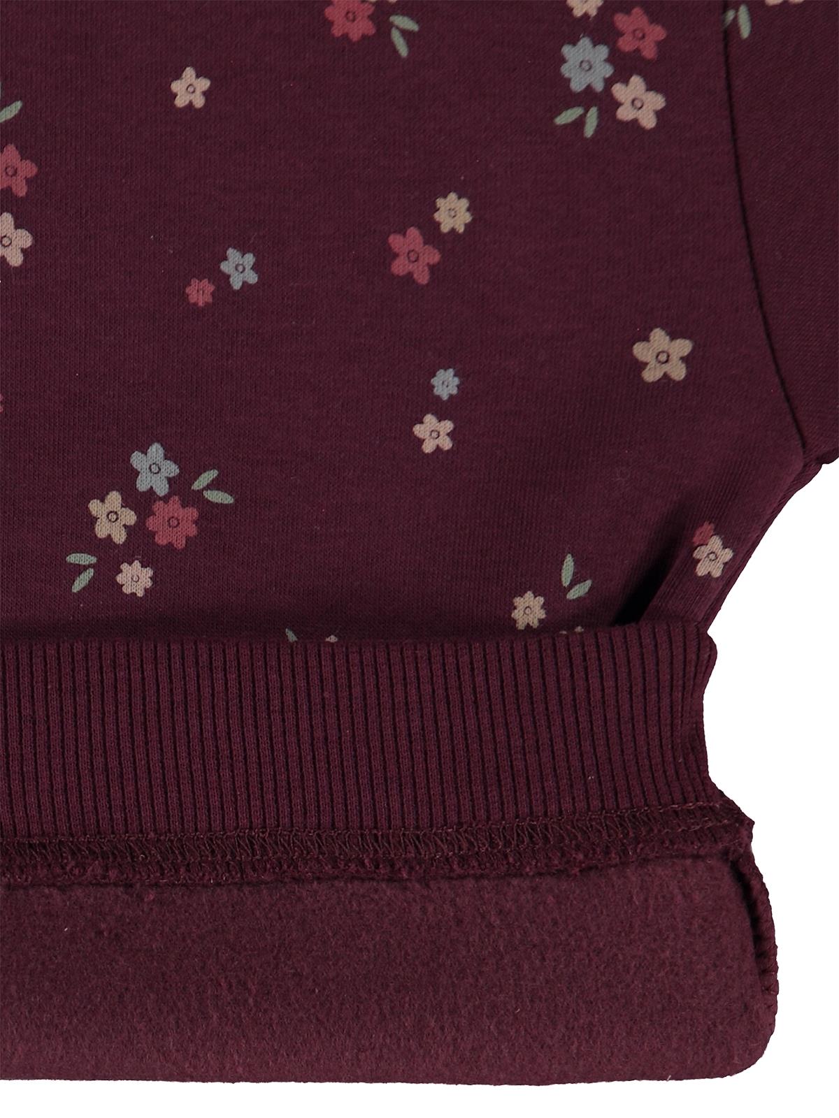 Civil Girls Çiçek Desenli 2-5 Yaş Eşofman Takımı - Lila