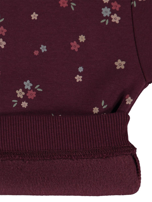 Civil Girls Çiçek Desenli 2-5 Yaş Eşofman Takımı - Lila