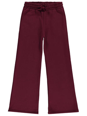 Civil Girls Cepli 10-13 Yaş Eşofman Altı - Bordo