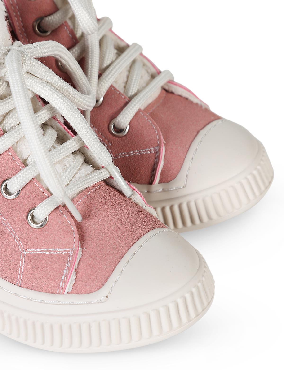 Civil Boots Kürklü Fermuarlı 32- Bot ve Çizme - Pudra