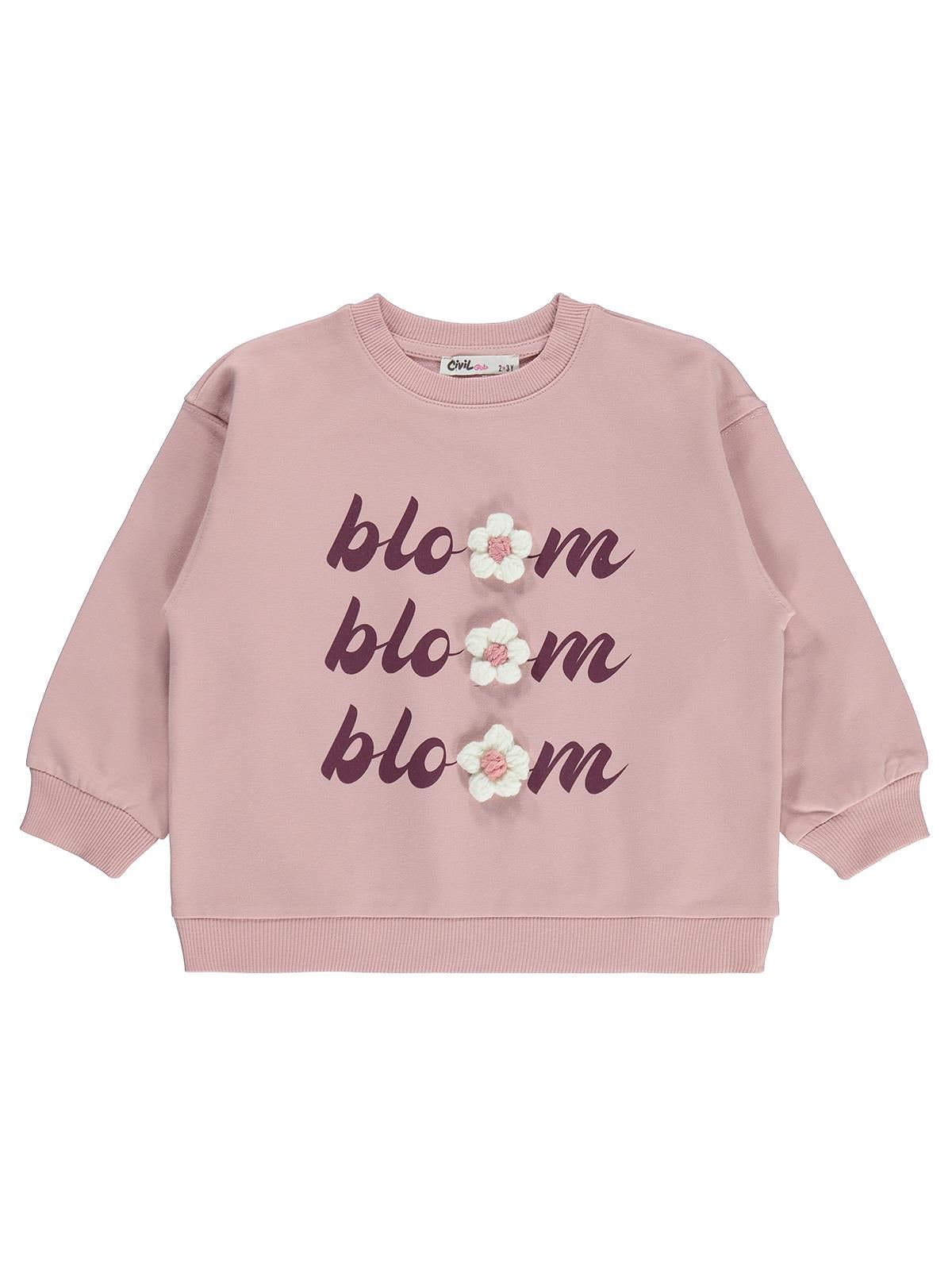 Civil Girls Amour 2-5 Yaş Sweatshirt - Pembe