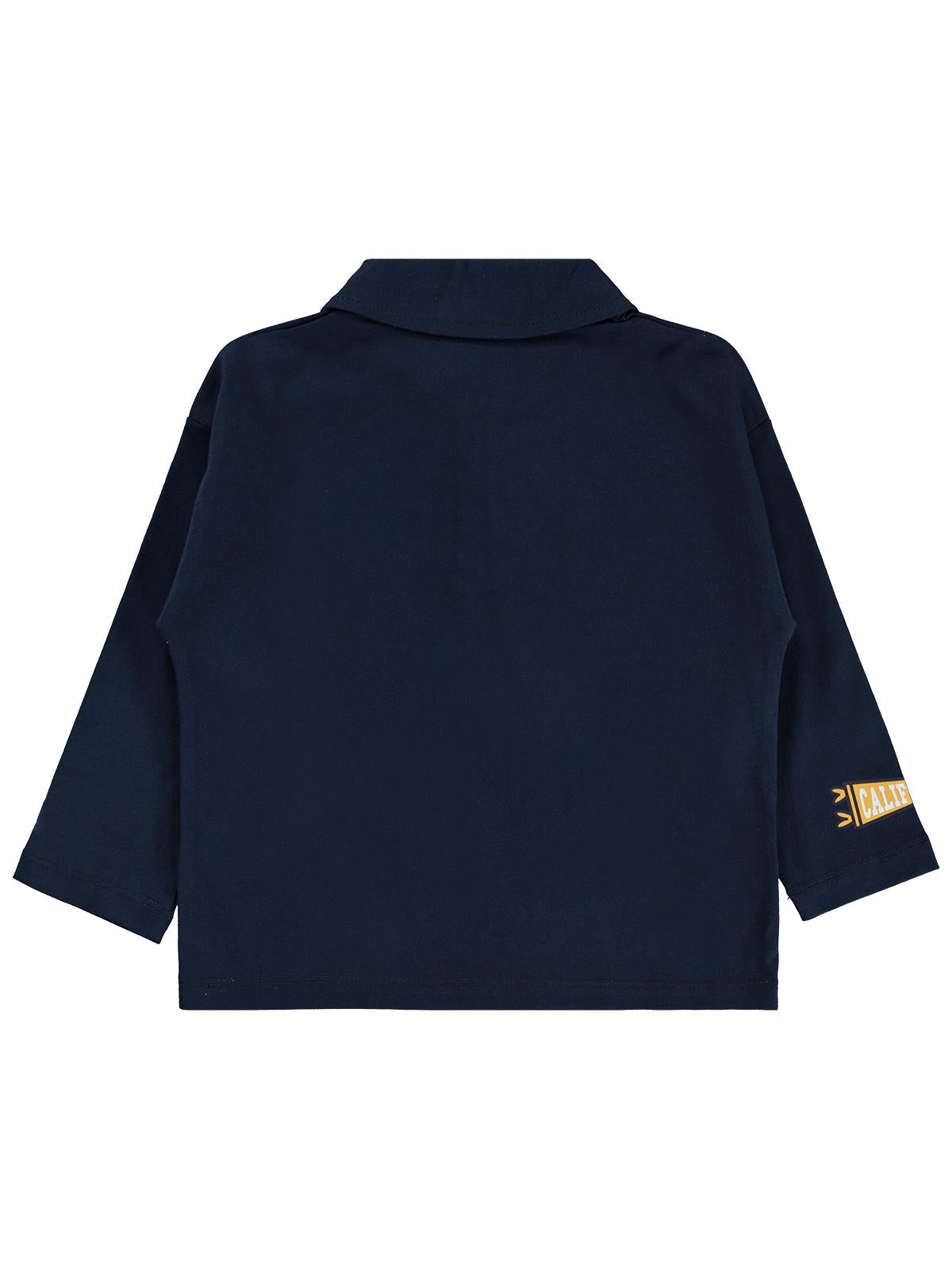 Civil Boys Baseball Baskılı 2-5 Yaş Sweatshirt - Lacivert