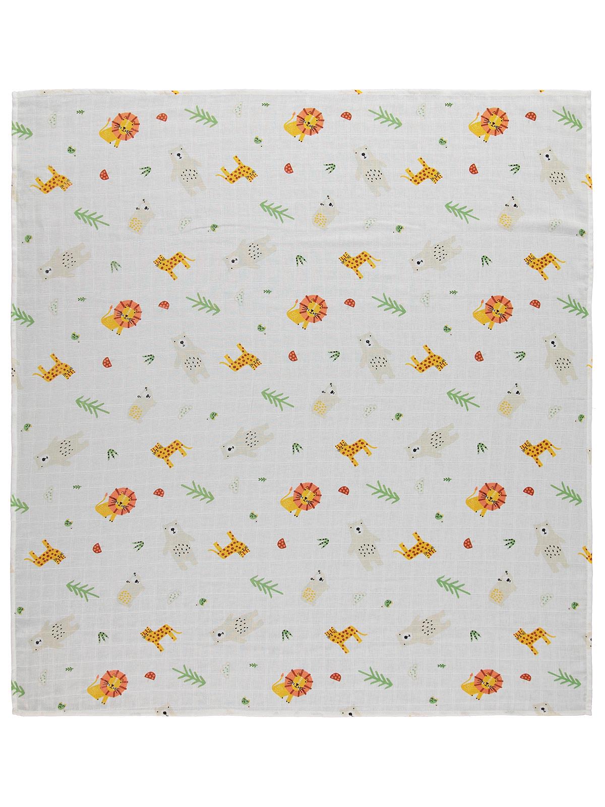 Civil Baby Aslan Baskılı 100*110 Battaniye - Ekru