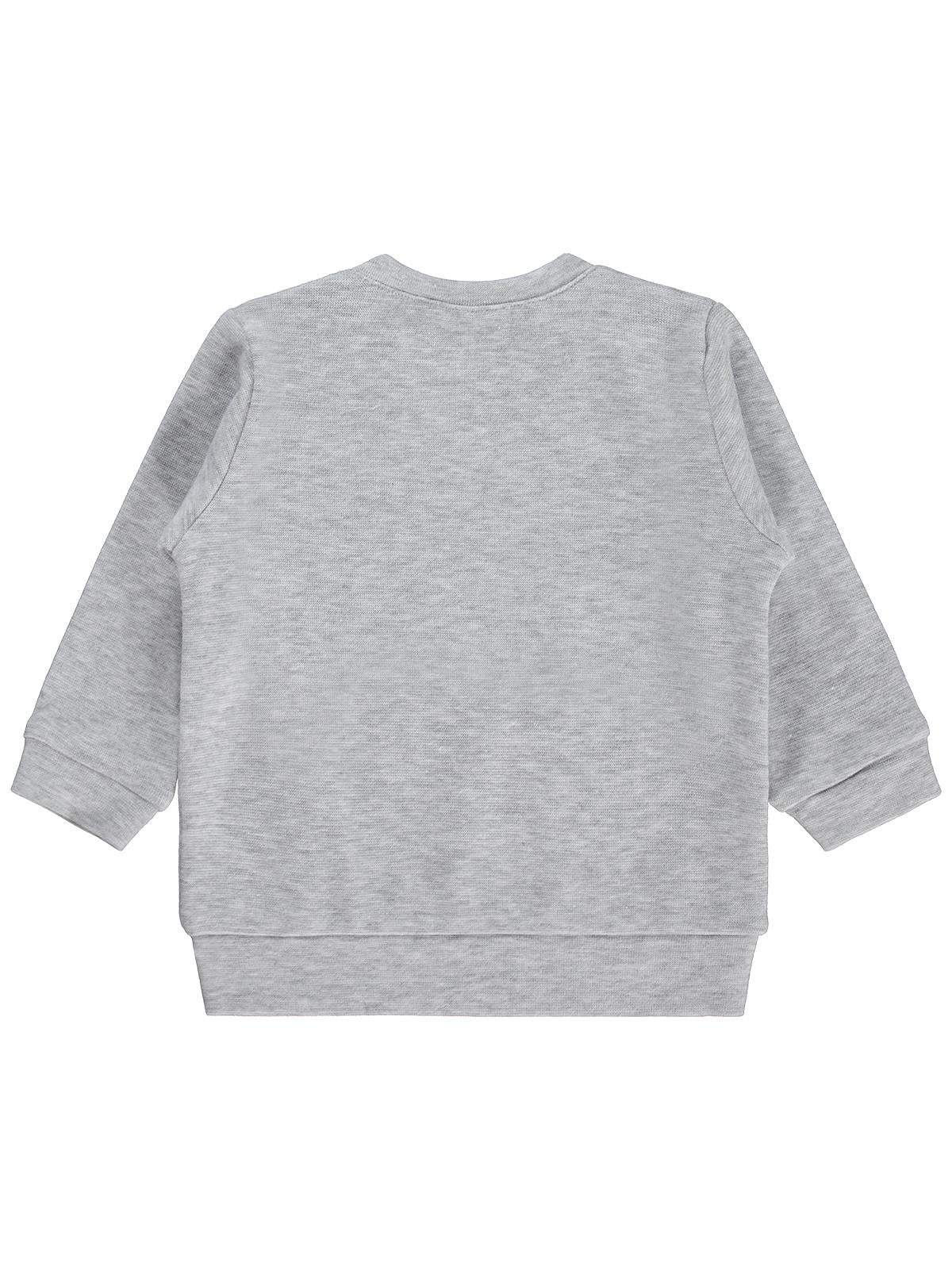 Civil Baby Düz Basic 6-18 Ay Sweatshirt - Gri