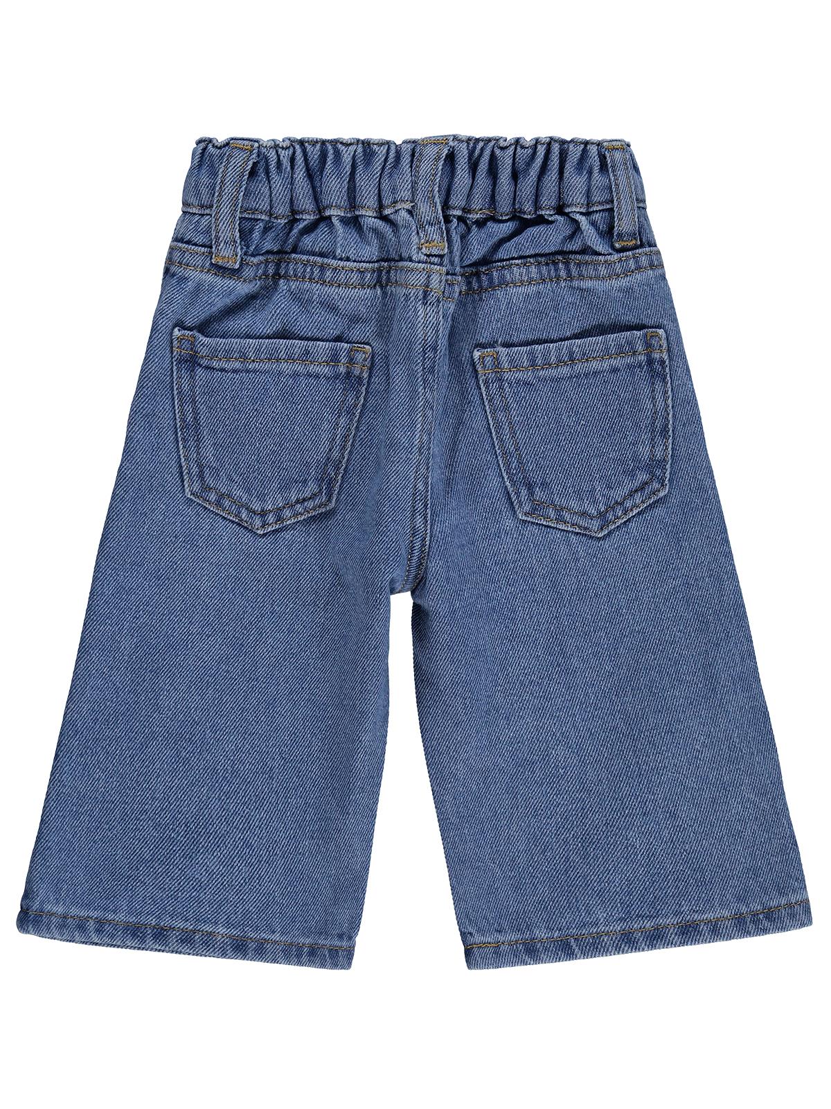 Civil Baby Yıldız Nakışlı 6-18 Ay Pantolon Kot - Mavi