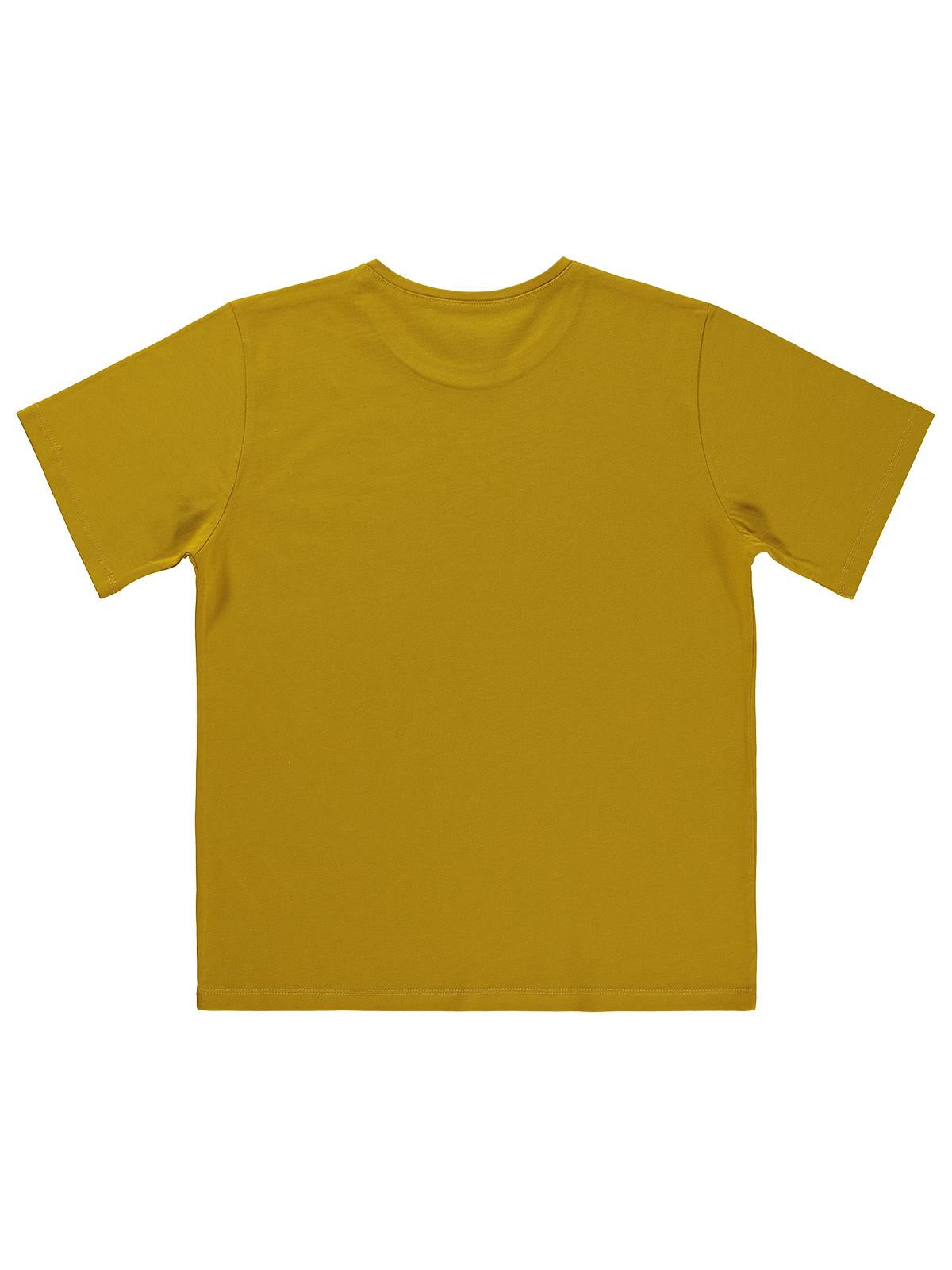 Civil Boys Basic Surf Etiketli 10-13 Yaş Tişört  - Sarı