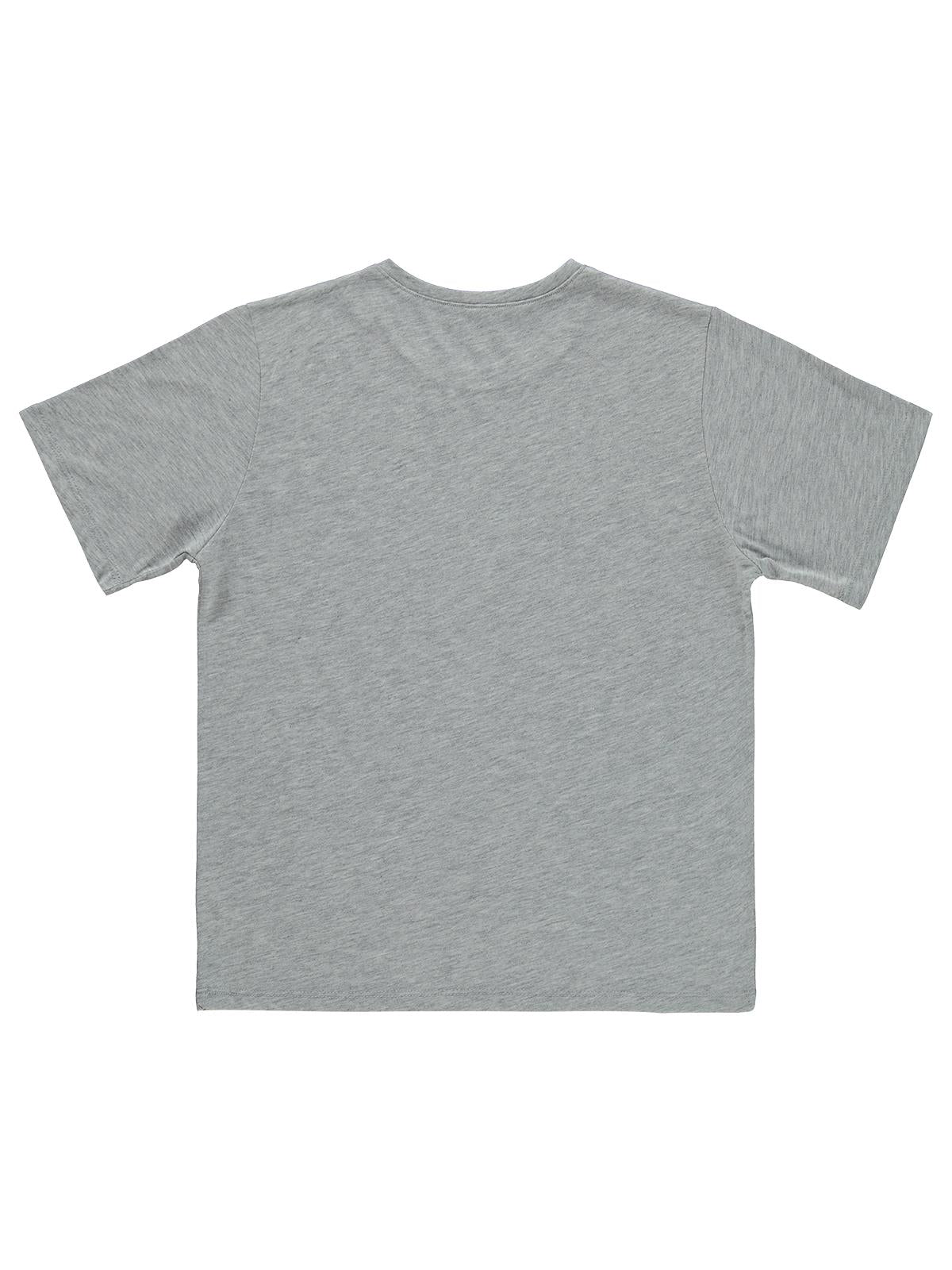 Civil Boys Basic Surf Etiketli 10-13 Yaş Tişört  - Gri