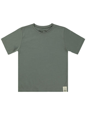 Civil Boys Basic Surf Etiketli 10-13 Yaş Tişört  - Haki