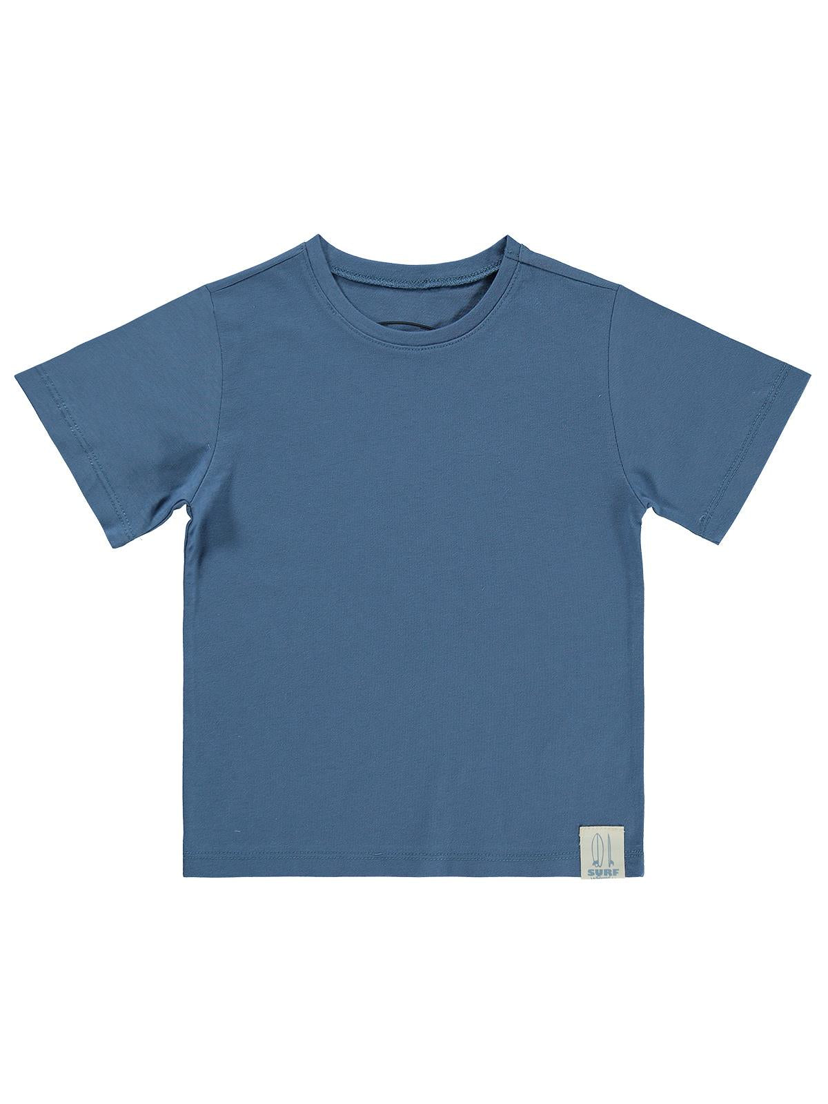 Civil Boys Basic Surf Etiketli 2-5 Yaş Tişört  - Mavi