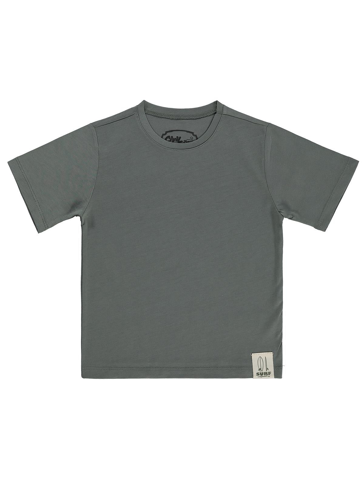 Civil Boys Basic Surf Etiketli 2-5 Yaş Tişört  - Haki