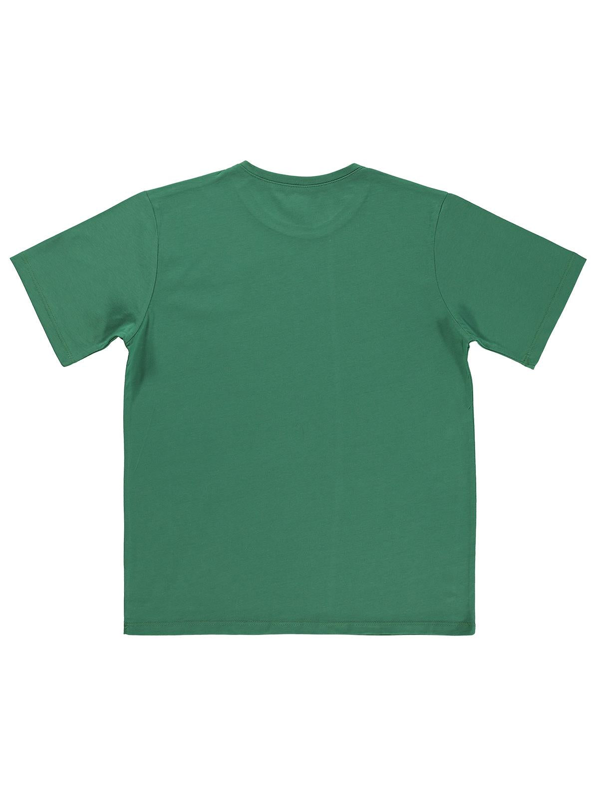 Civil Boys Basic Surf Etiketli 10-13 Yaş Tişört  - Yeşil