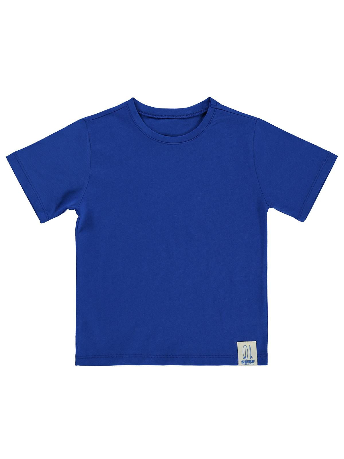 Civil Boys Basic Surf Etiketli 2-5 Yaş Tişört  - Mavi