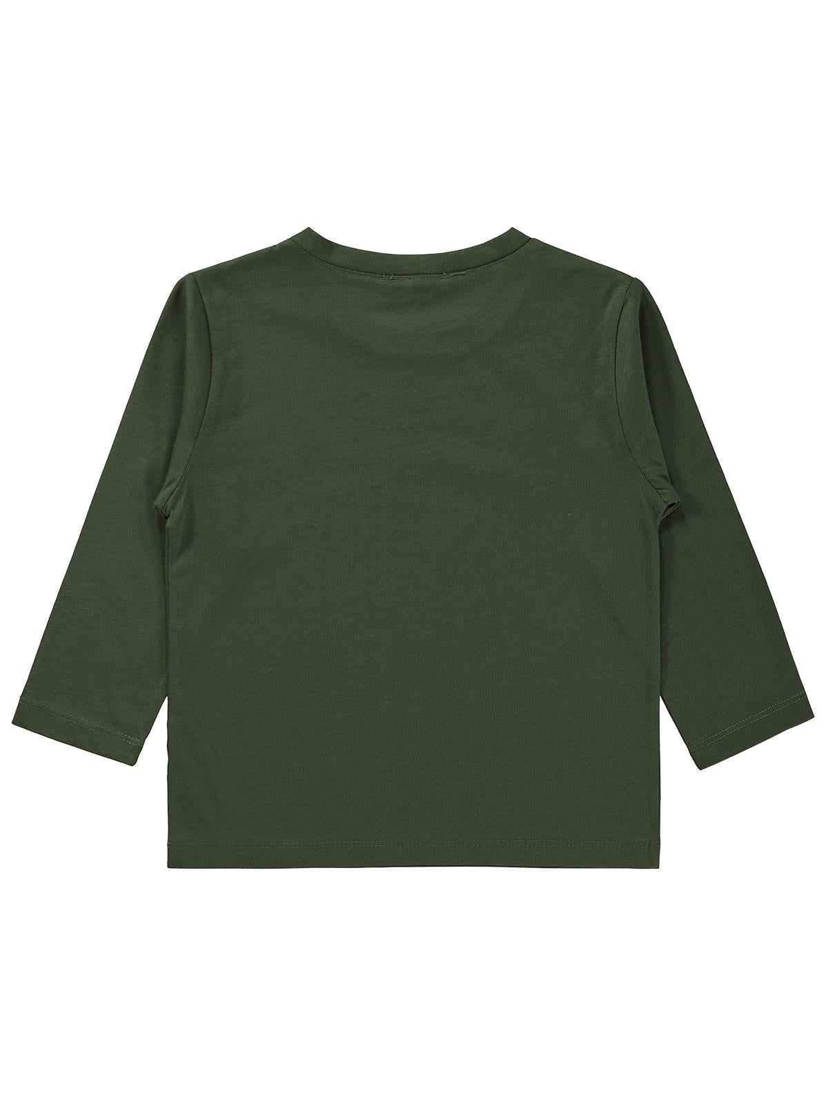 Civil Erkek Çocuk Basic Uzun Kol Sweatshirt Km | Süprem Uzun Kol | Okul Kreş ve Günlük Kullanım - Haki