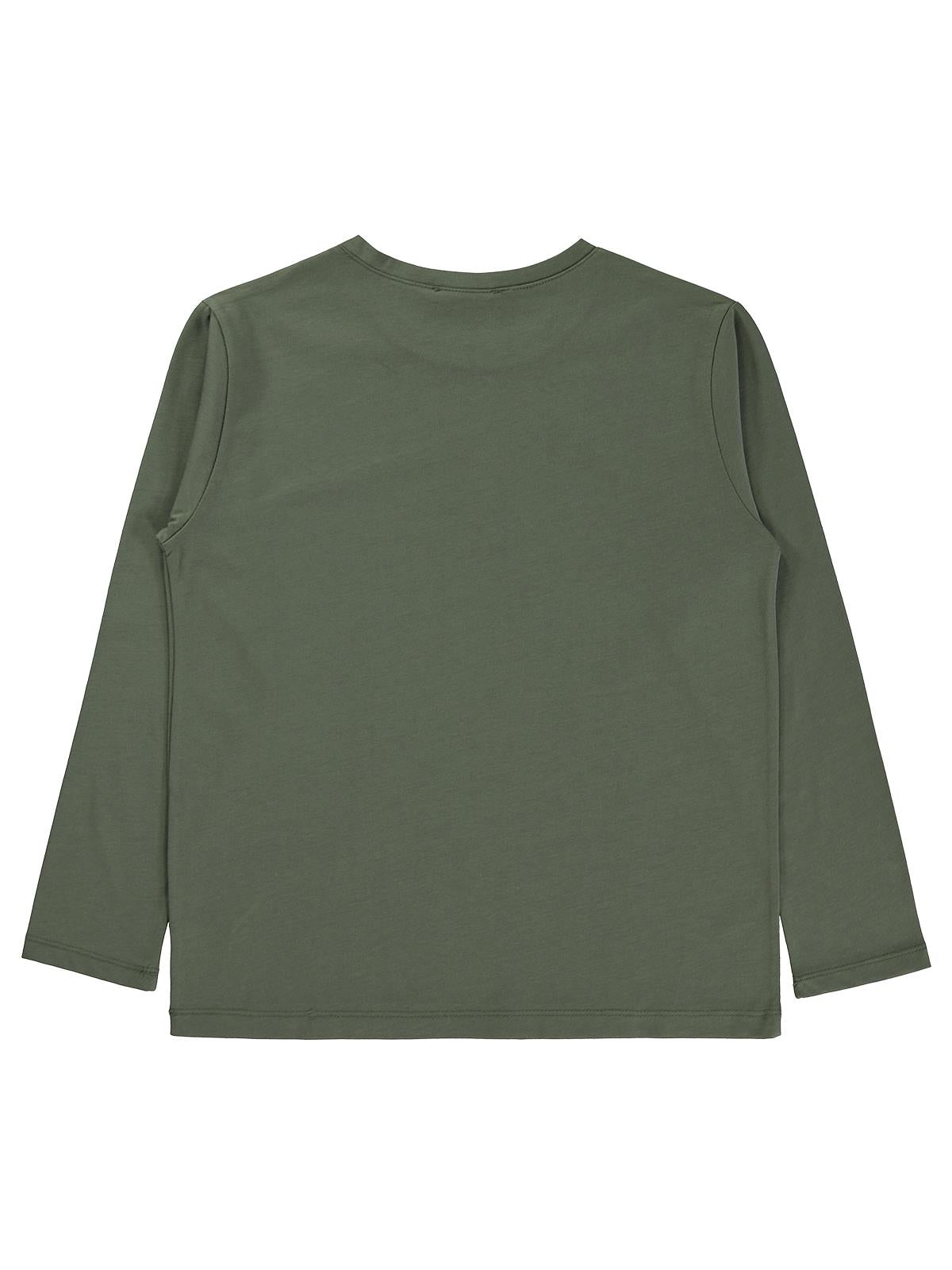 Civil Boys Basic Uzun Kol 10-13 Yaş Sweatshirt - Haki