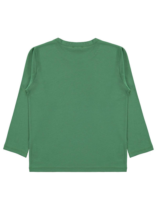 Civil Boys Erkek Çocuk Basic Uzun Kol Sweatshirt Km | Süprem Uzun Kol | Okul Kreş ve Günlük Kullanım - Yeşil