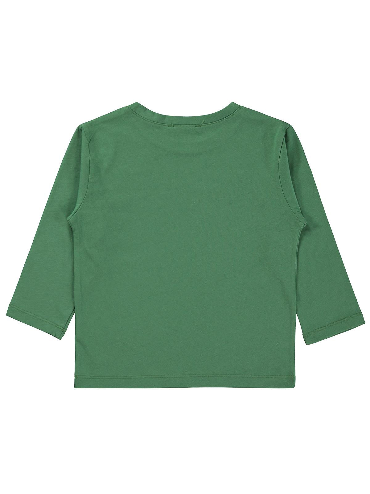 Civil Erkek Çocuk Basic Uzun Kol Sweatshirt Km | Süprem Uzun Kol | Okul Kreş ve Günlük Kullanım - Yeşil