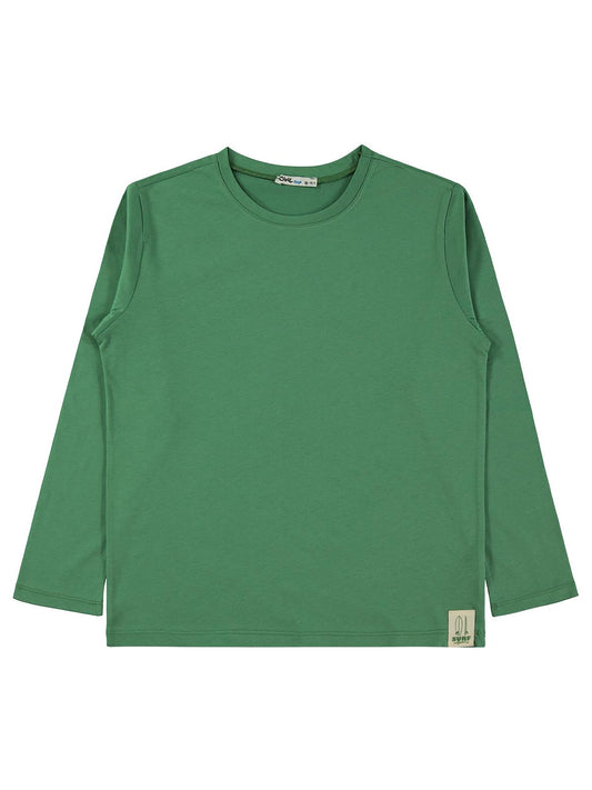 Civil Boys Erkek Çocuk Basic Uzun Kol Sweatshirt Km | Süprem Uzun Kol | Okul Kreş ve Günlük Kullanım - Yeşil