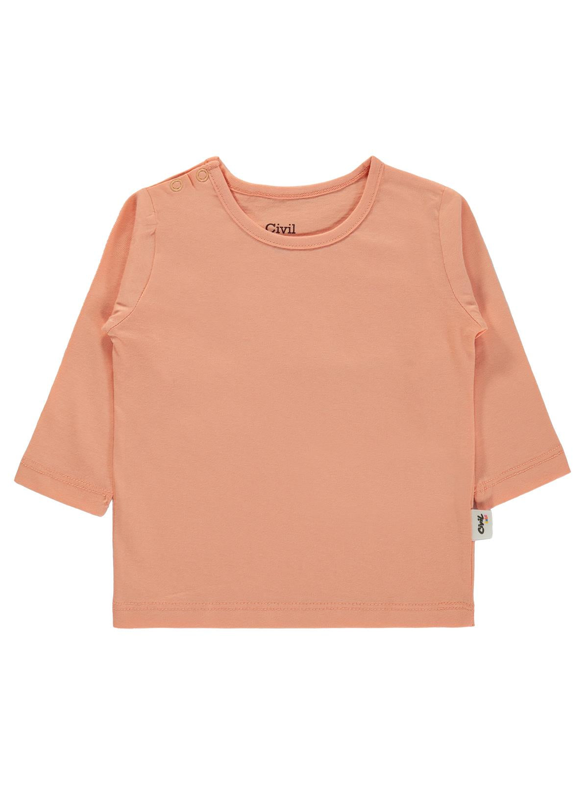 Civil Baby Basic 6-18 Ay Sweatshirt - Pudra